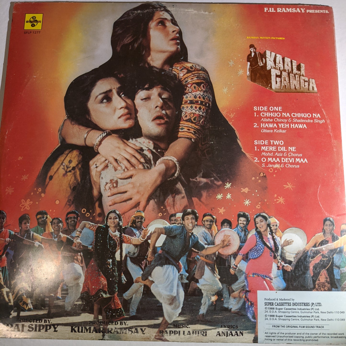 Kaali ganga - bappi Lahiri sperhit un unplayed mint condition
