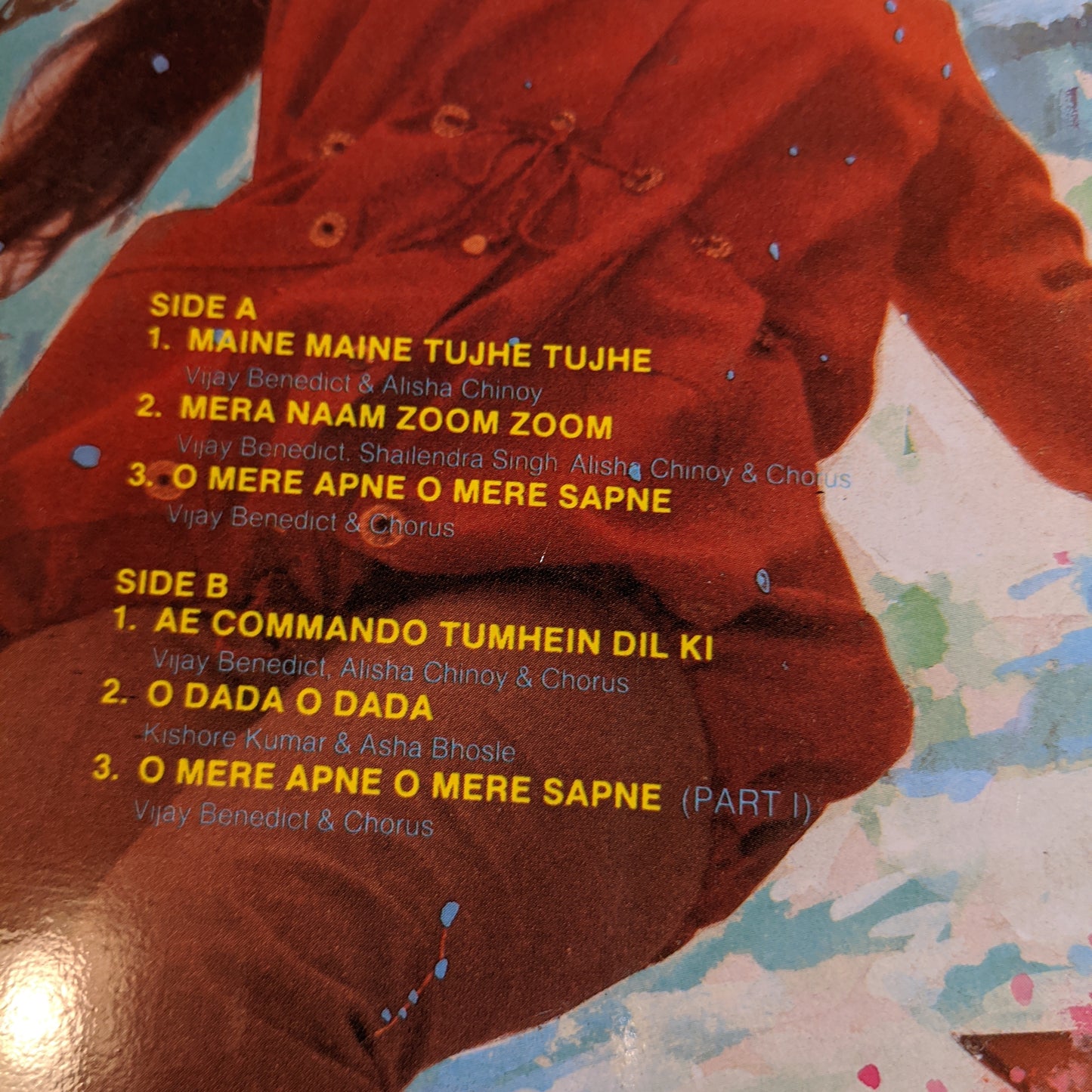 Commando - bappi Lahiri psych funk disco Superhit in unplayed mint condition