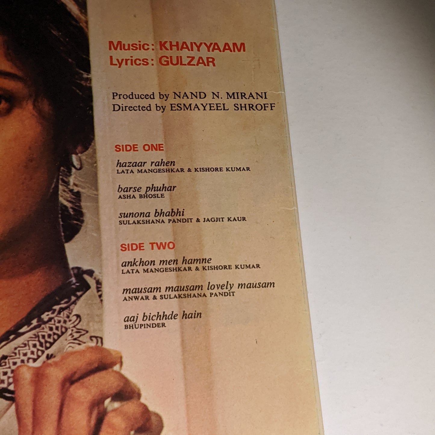 Thodisi Bewafaii - Khaiyyam and Gulzar superhit classic in Gatefold unplayed mint