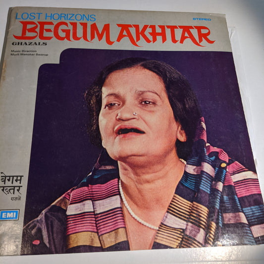 Begum Akhtar - Lost Horizons Ghazals in gatefold in Near Mint