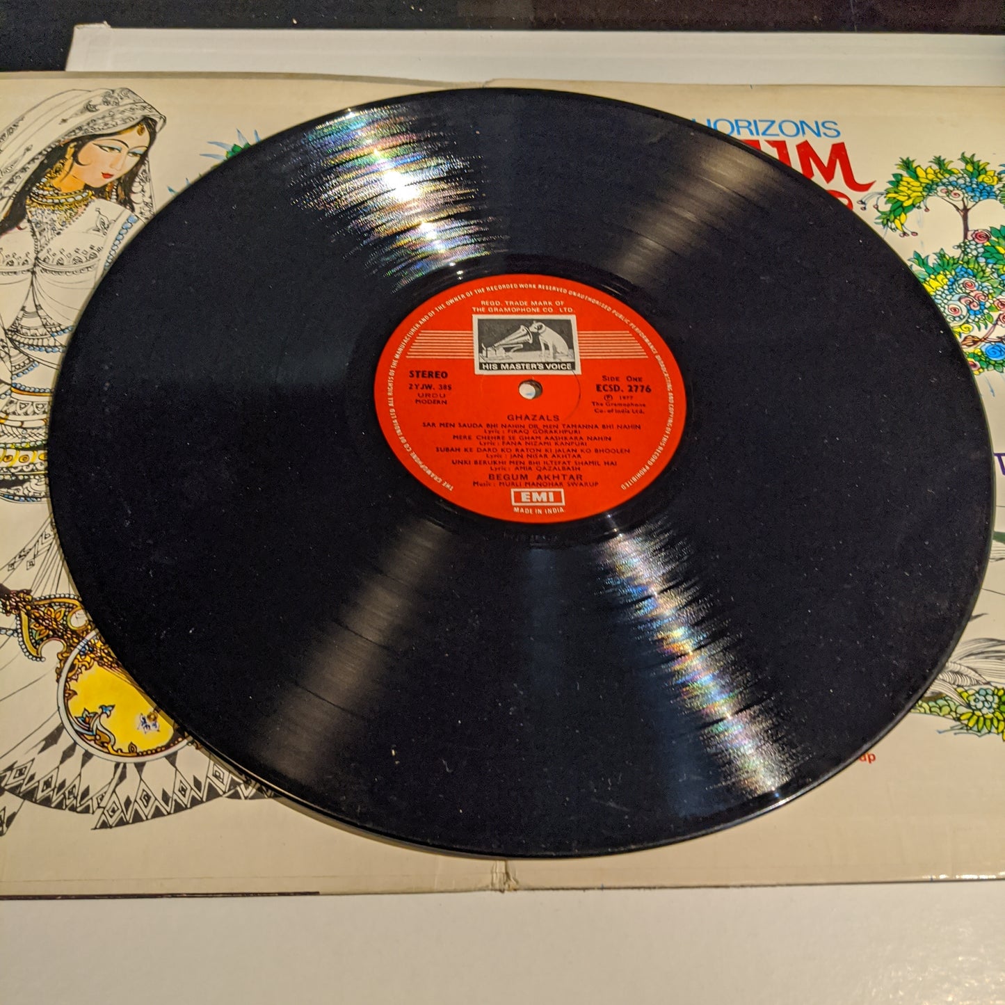 Begum Akhtar - Lost Horizons Ghazals in gatefold in Near Mint