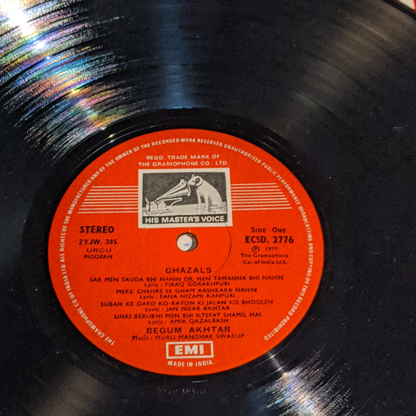 Begum Akhtar - Lost Horizons Ghazals in gatefold in Near Mint