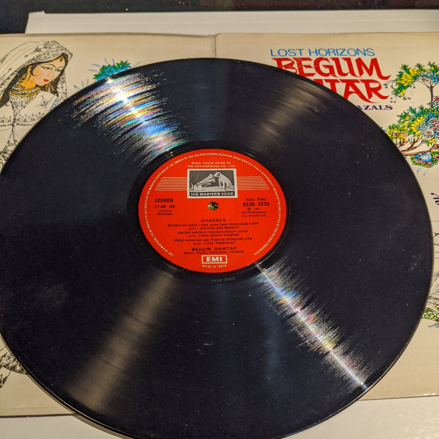 Begum Akhtar - Lost Horizons Ghazals in gatefold in Near Mint