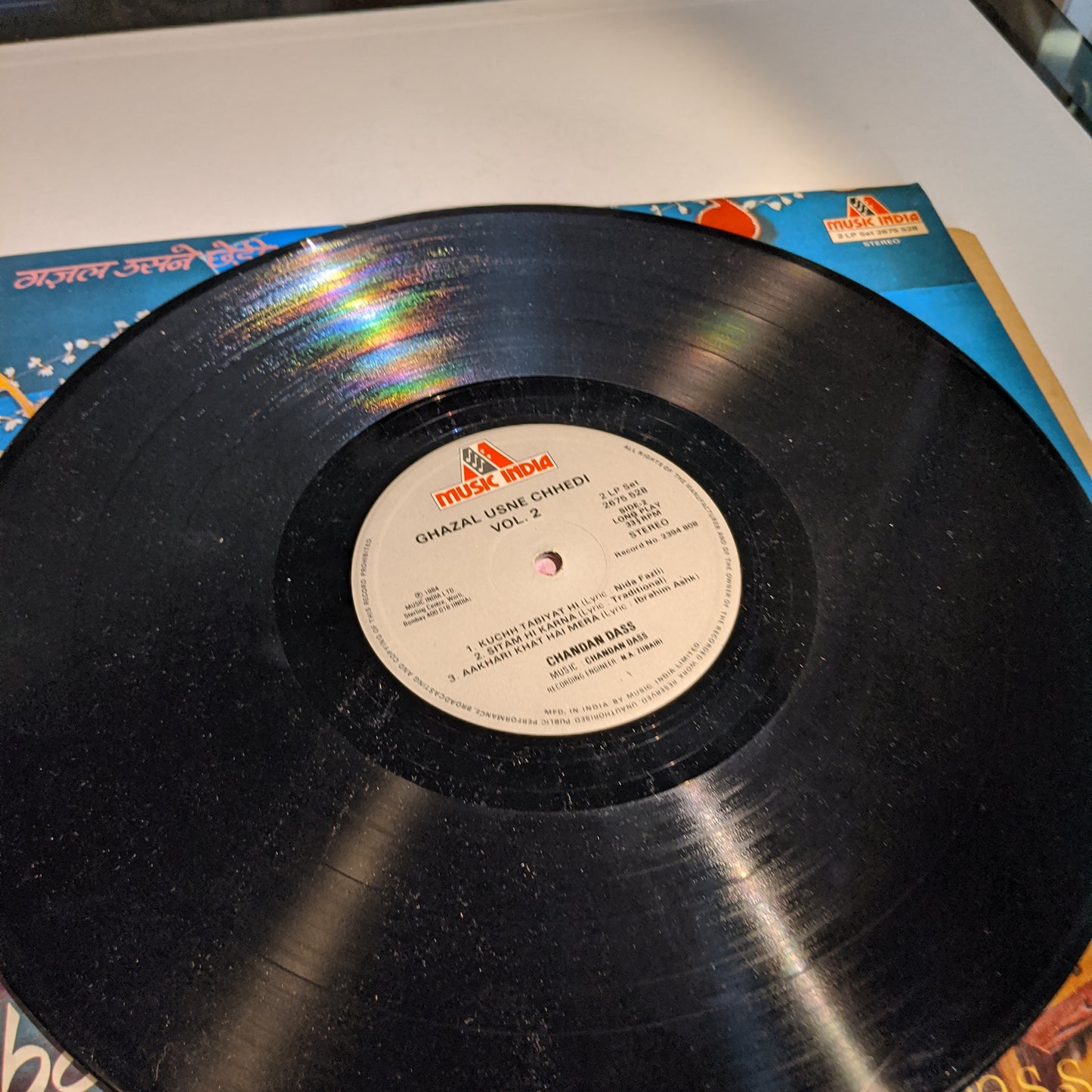 Chandan Dass - Ghazal usen Chhedi - 2 LP set in Near Mint condition