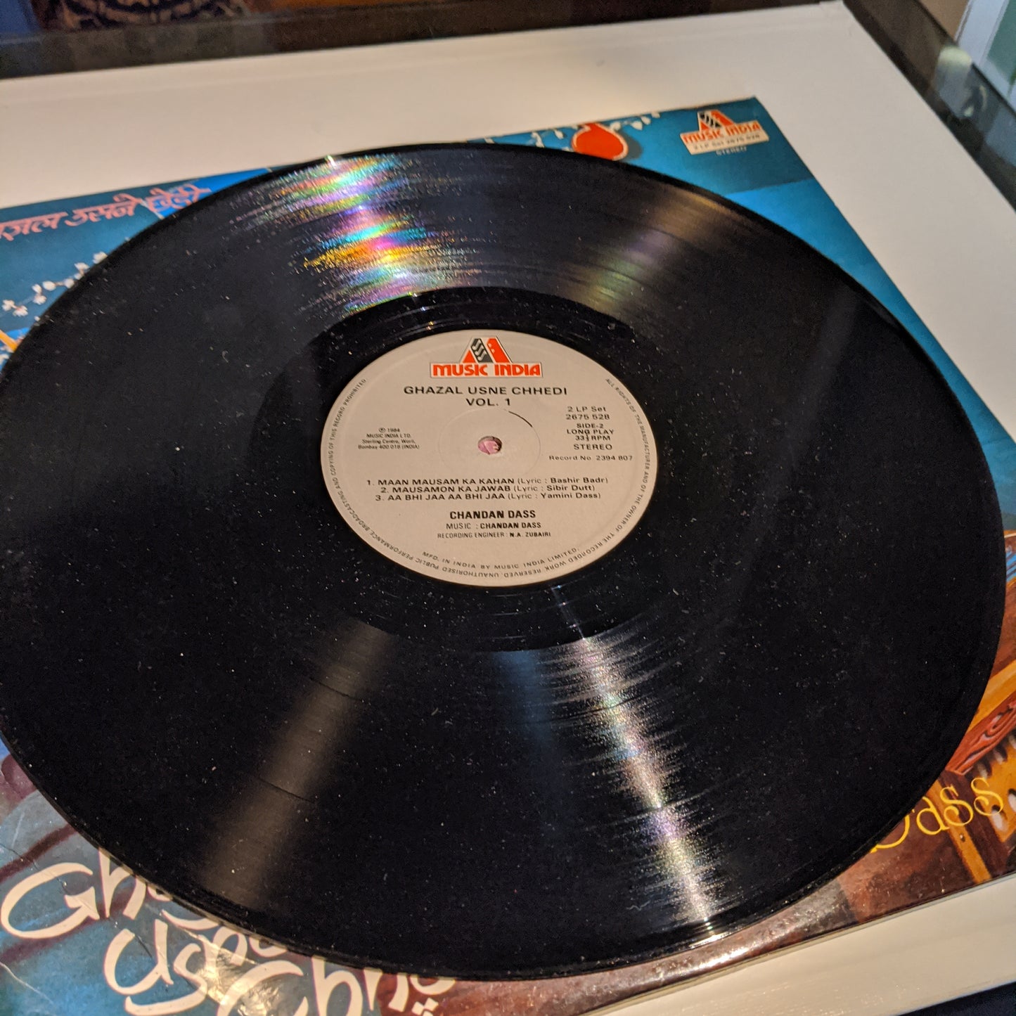 Chandan Dass - Ghazal usen Chhedi - 2 LP set in Near Mint condition