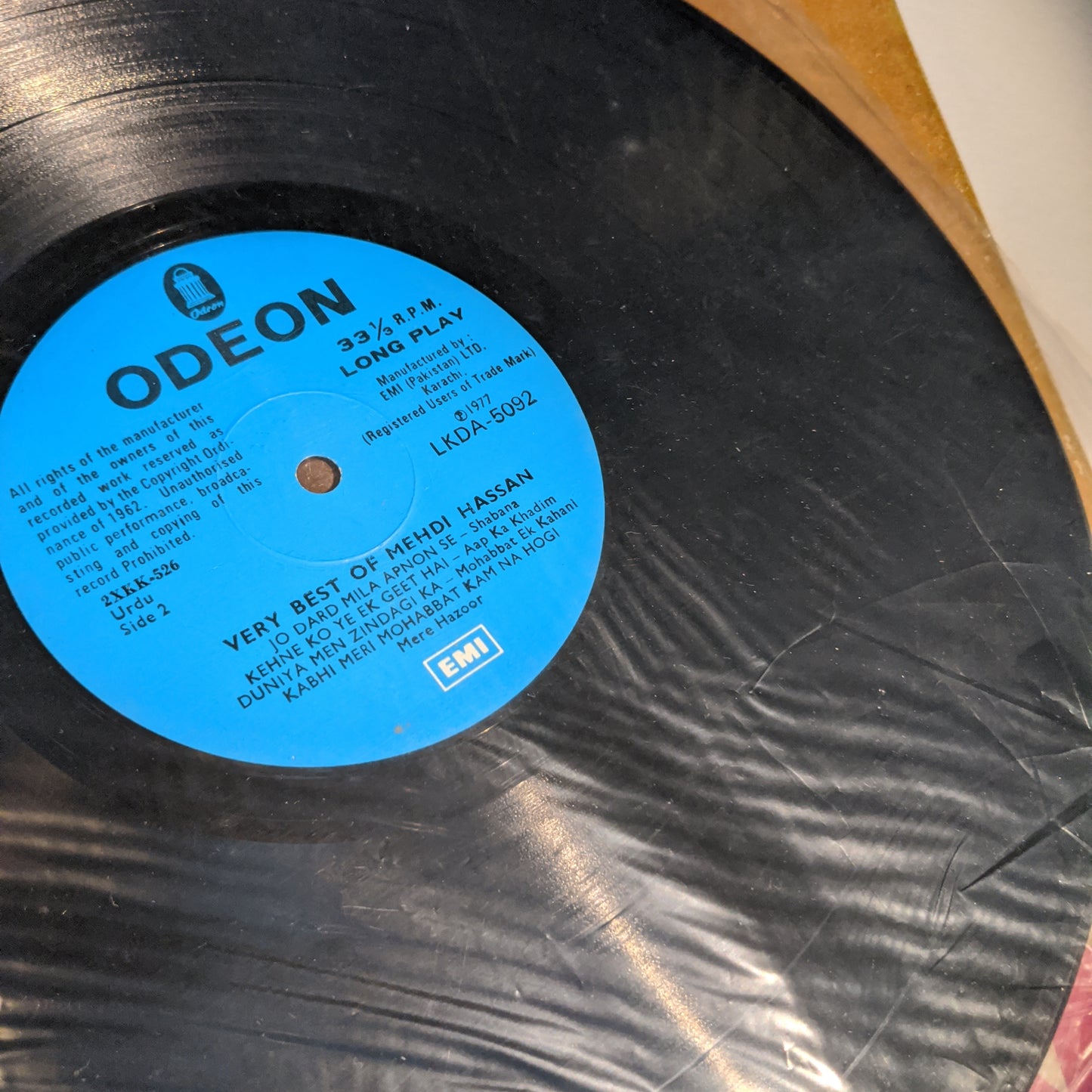 Mehdi Hassan - The very best of Mehdi Hassan in unplayed Near Mint - RARE