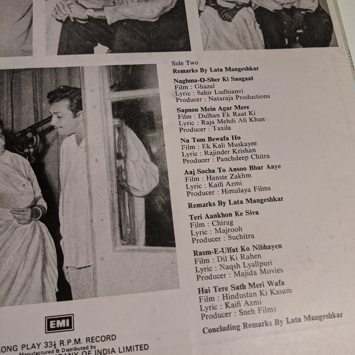 Madan Mohan - I remember by Lata Mangeshkar In unplayed Mint