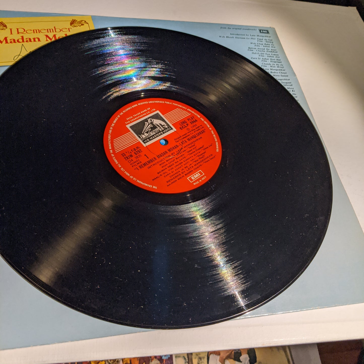 Madan Mohan - I remember by Lata Mangeshkar In unplayed Mint