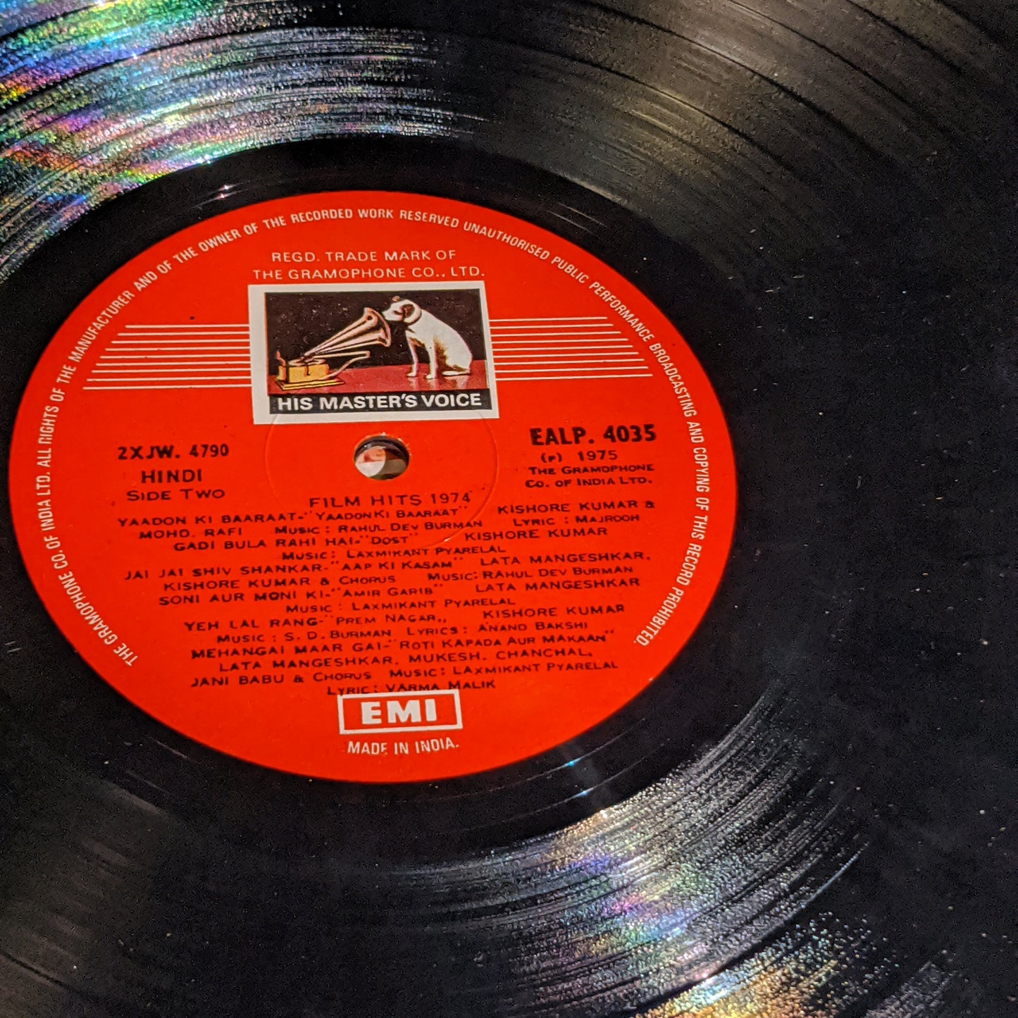 Film Hits of 1974 - Good Collection of songs GATEFOLD in VG+ condition