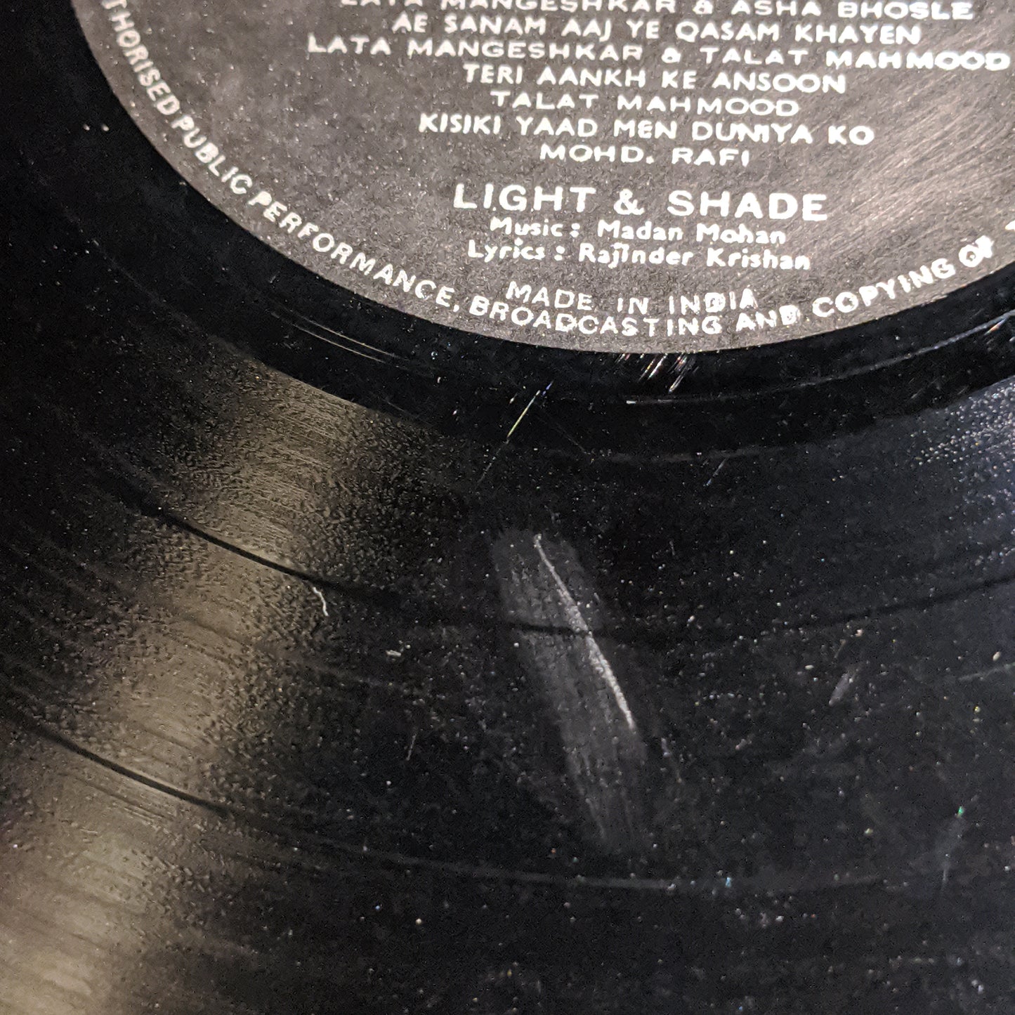 Jahan Ara - Madan Mohan classic in Excellent Condition - odeon pressing