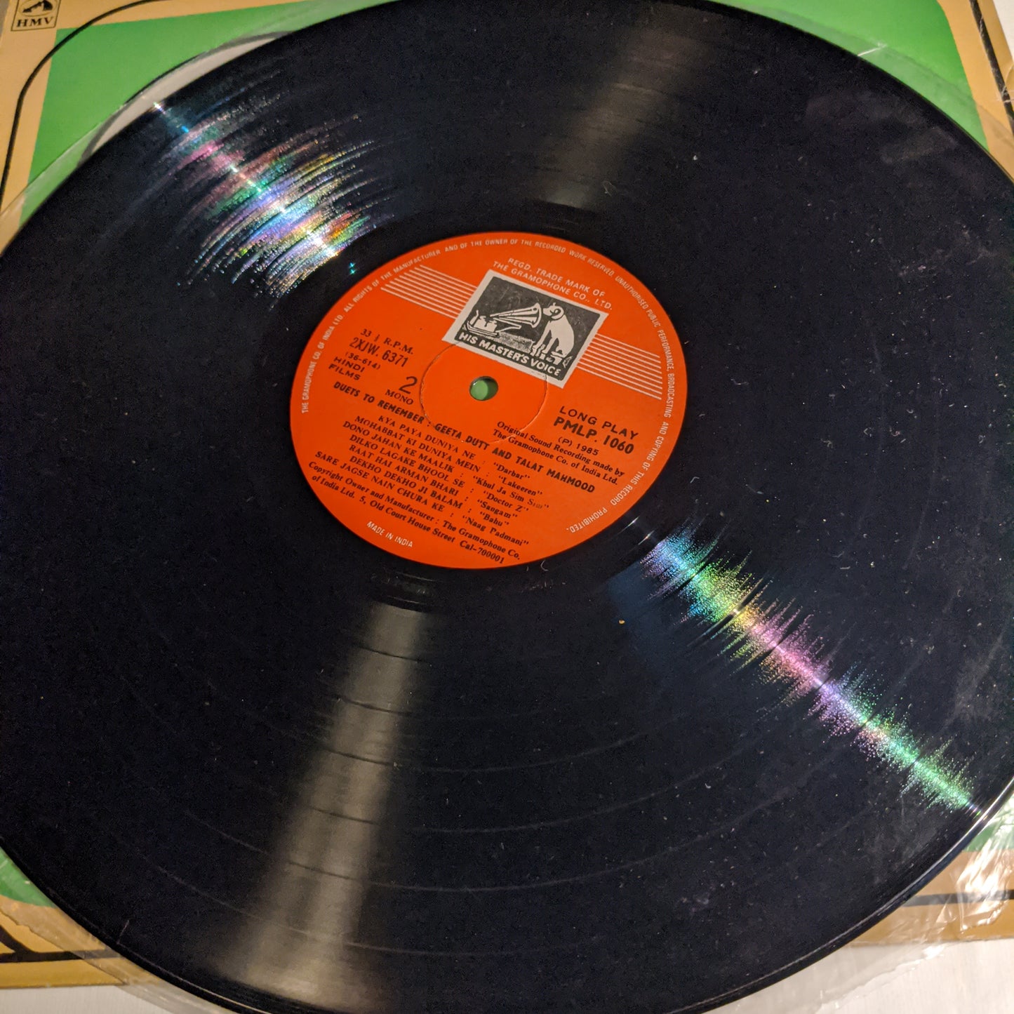 Duets to remember - Talat and Geeta Dutt - in near Mint condition