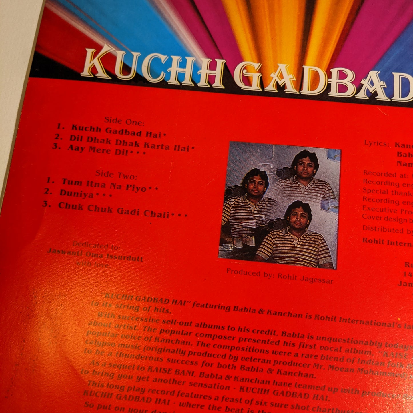 Babla - Kuchh Gadbad hai - in VG+