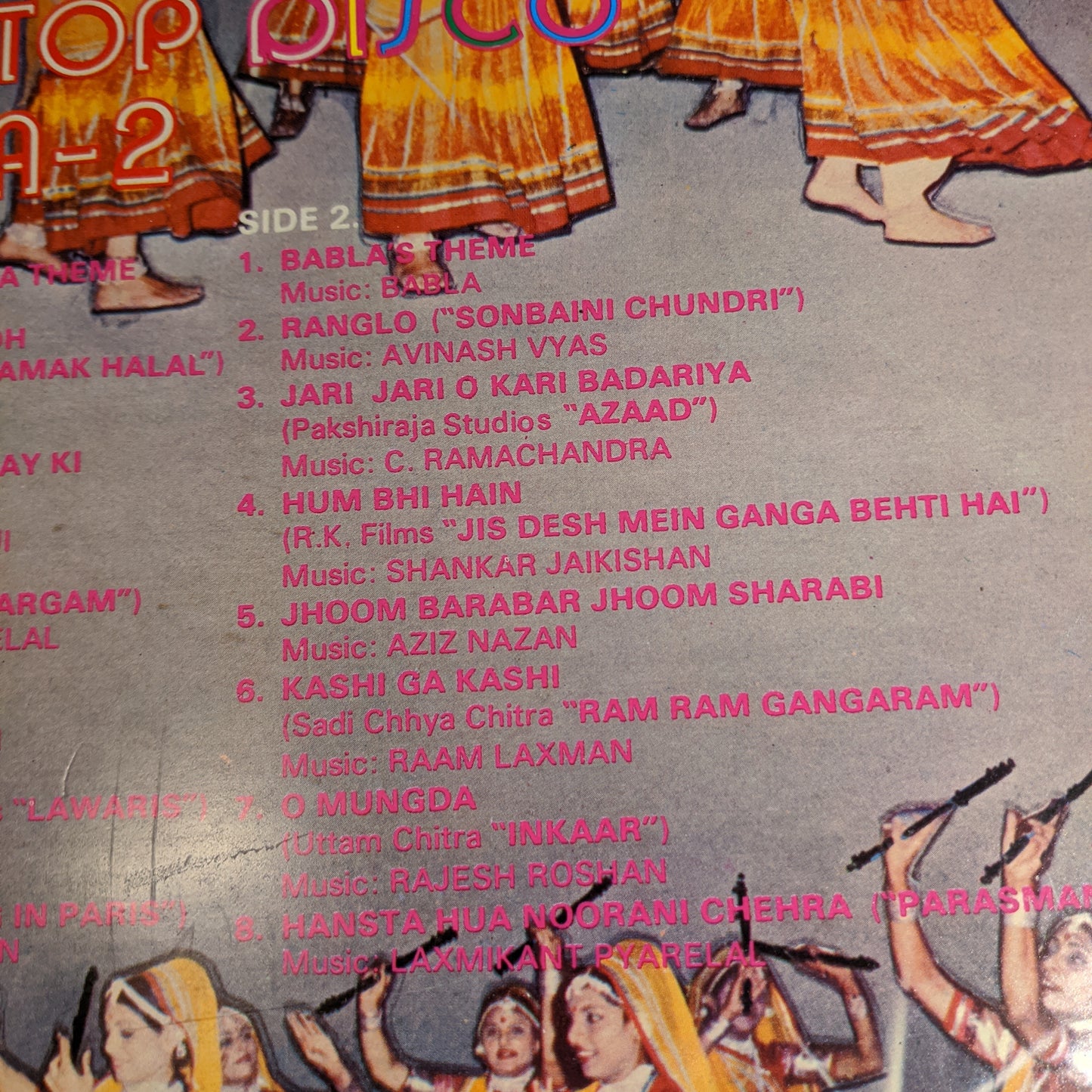 Babla - superhit record - NonStop Disco dandia VOL 2 in VG