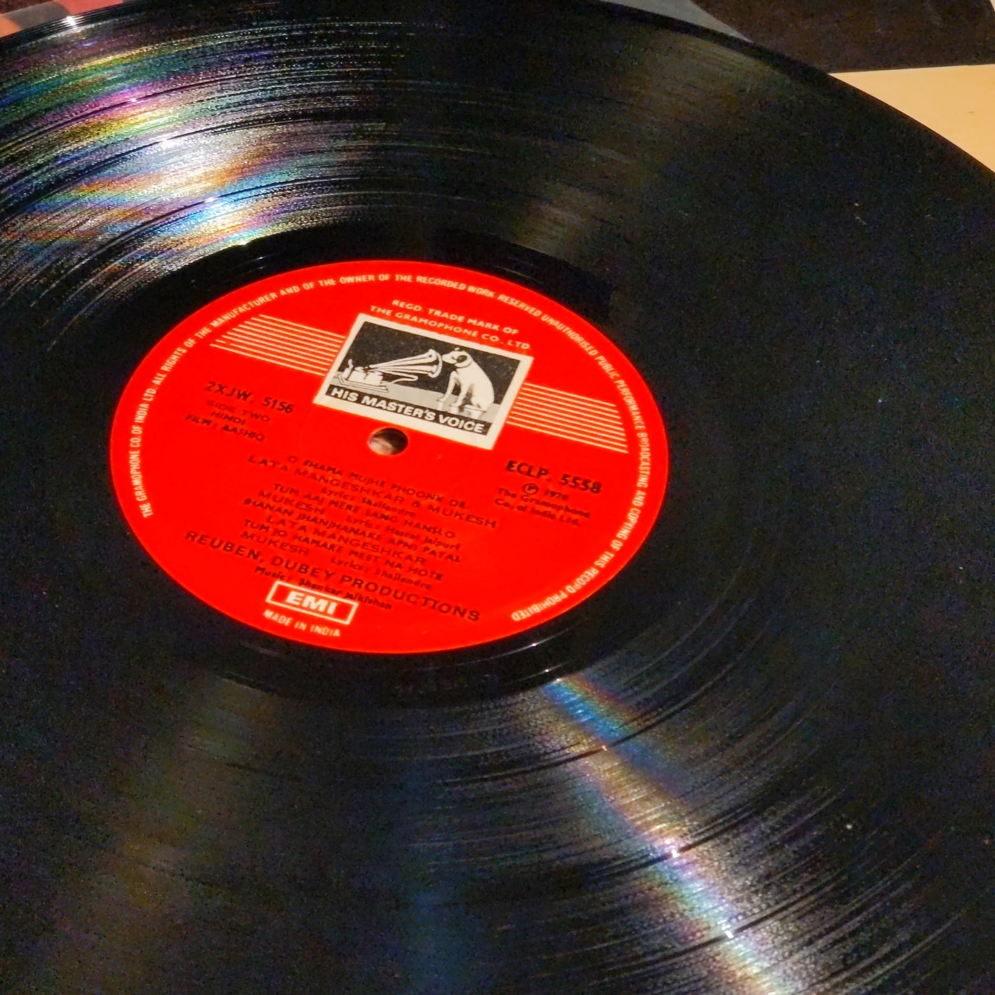 Aashiq - Shankar Jaikishan and Raj Kapoor super classic in Near Mint