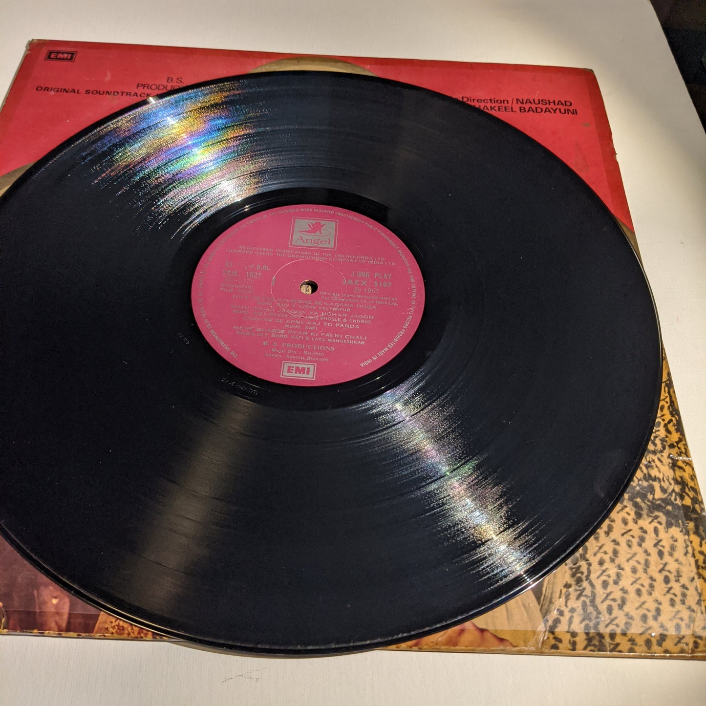 Palki - Naushad classic with Rafis best songs in near Mint condition