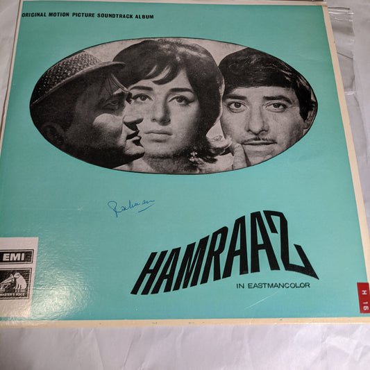 HAMRAAZ - Ravi and B R Chopra classic Lyrics : Sahir in near mint condition