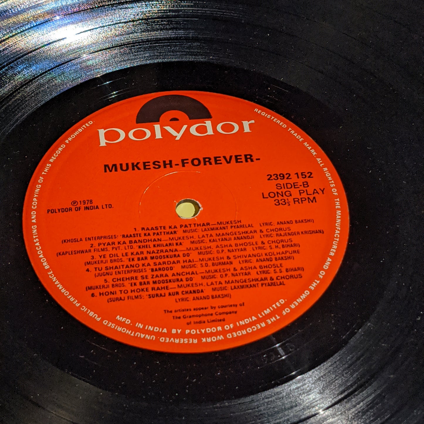 Mukesh - Forever in near Mint condition - Rare collections