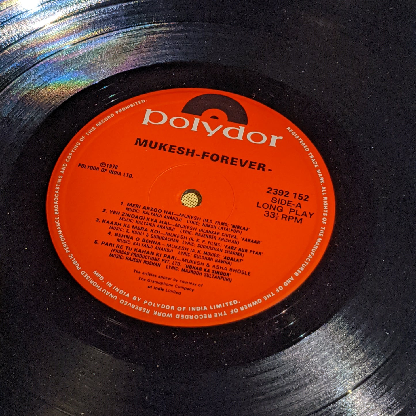 Mukesh - Forever in near Mint condition - Rare collections