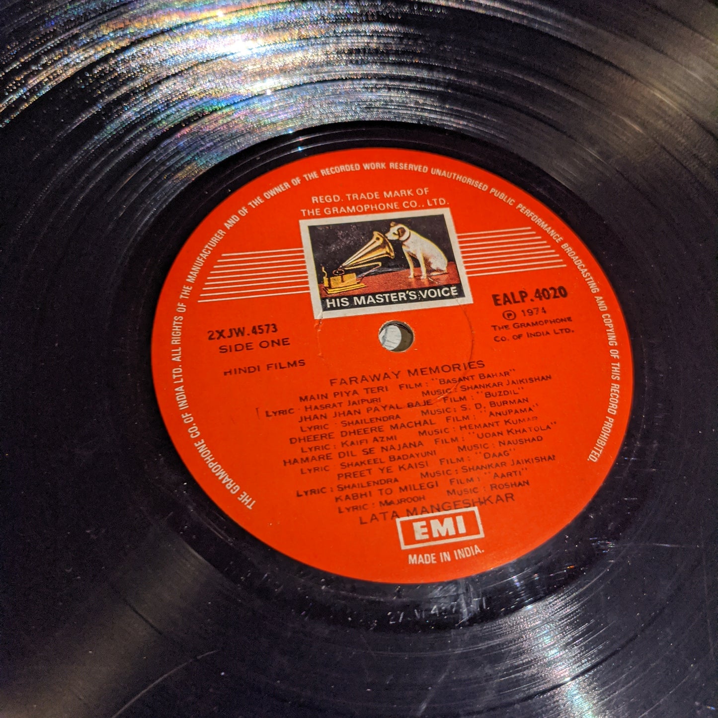 Lata Mangeshkar - FARAWAY Memories - super collection 1st pressing in VG