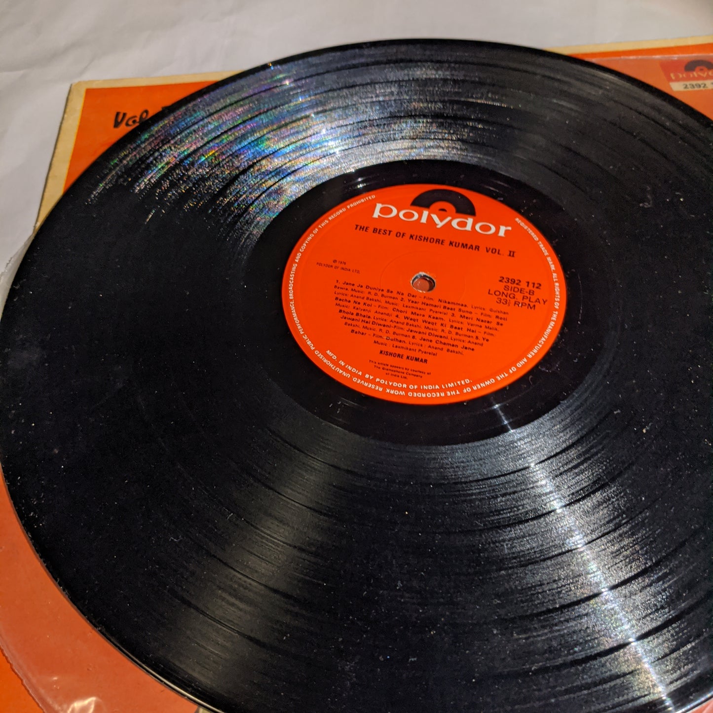 Kishore Kumar - The best of Kishore vol 2 Rare collection in VG