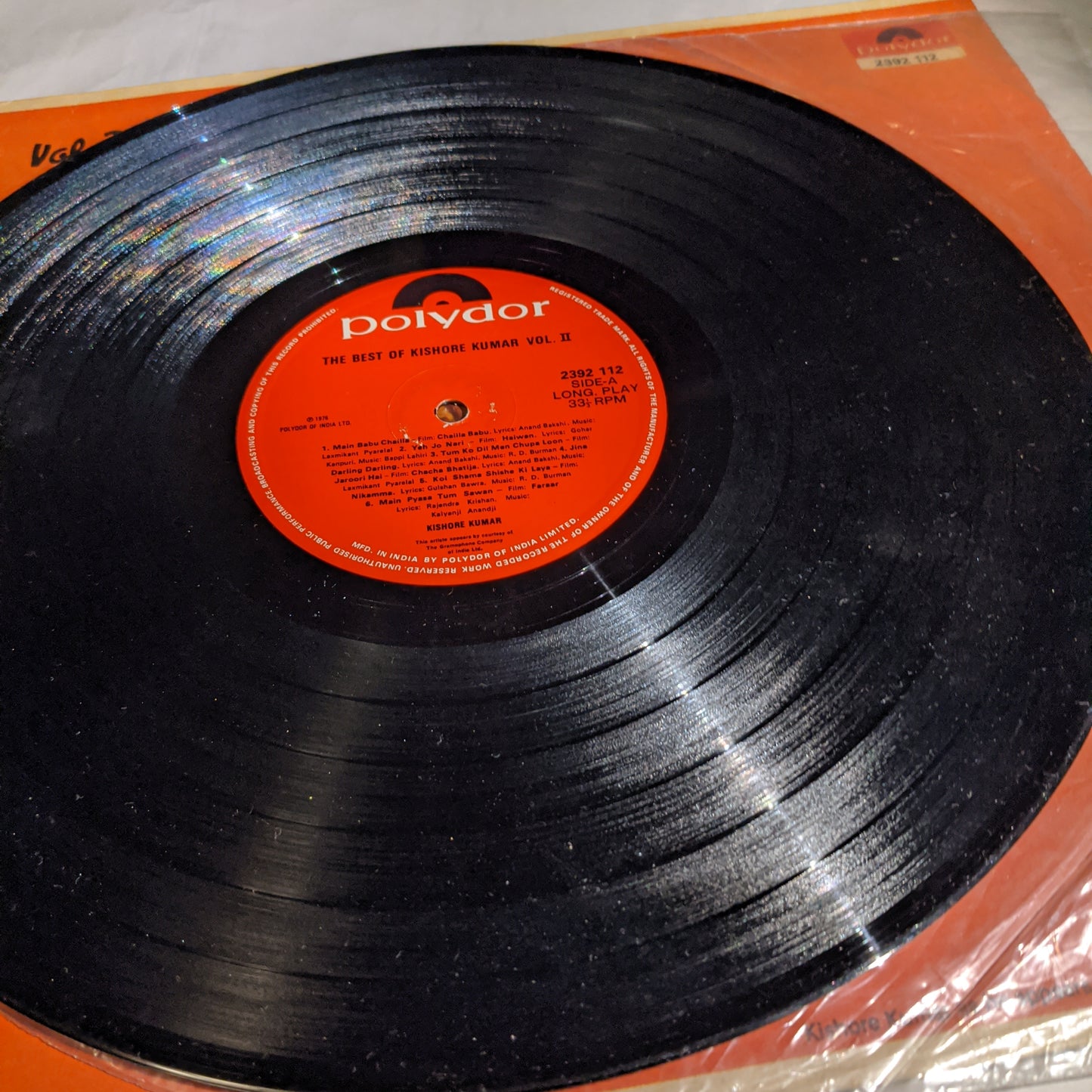 Kishore Kumar - The best of Kishore vol 2 Rare collection in VG
