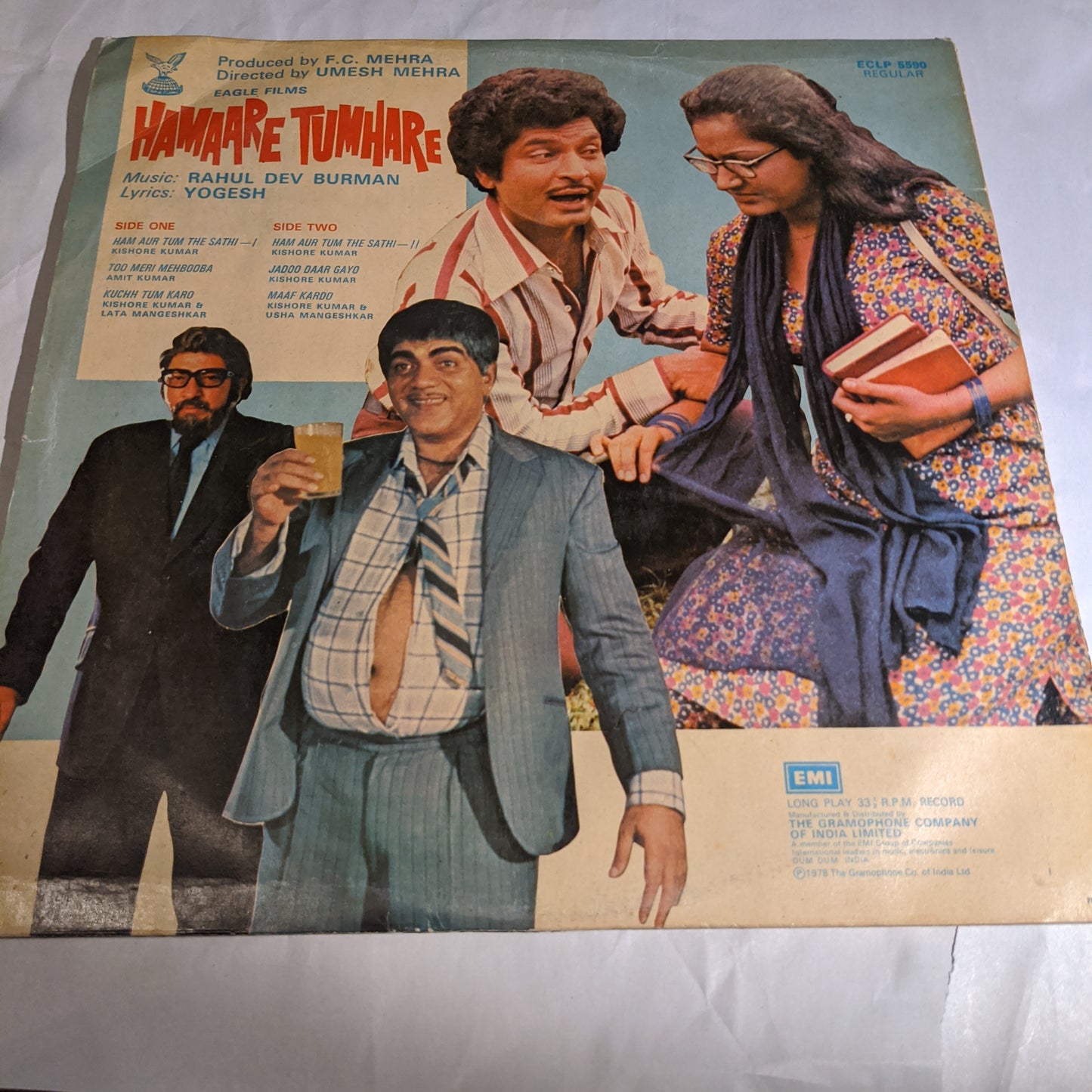 Hamaare Tumhare - R D Burman - RARE gatefold in Excellent condition