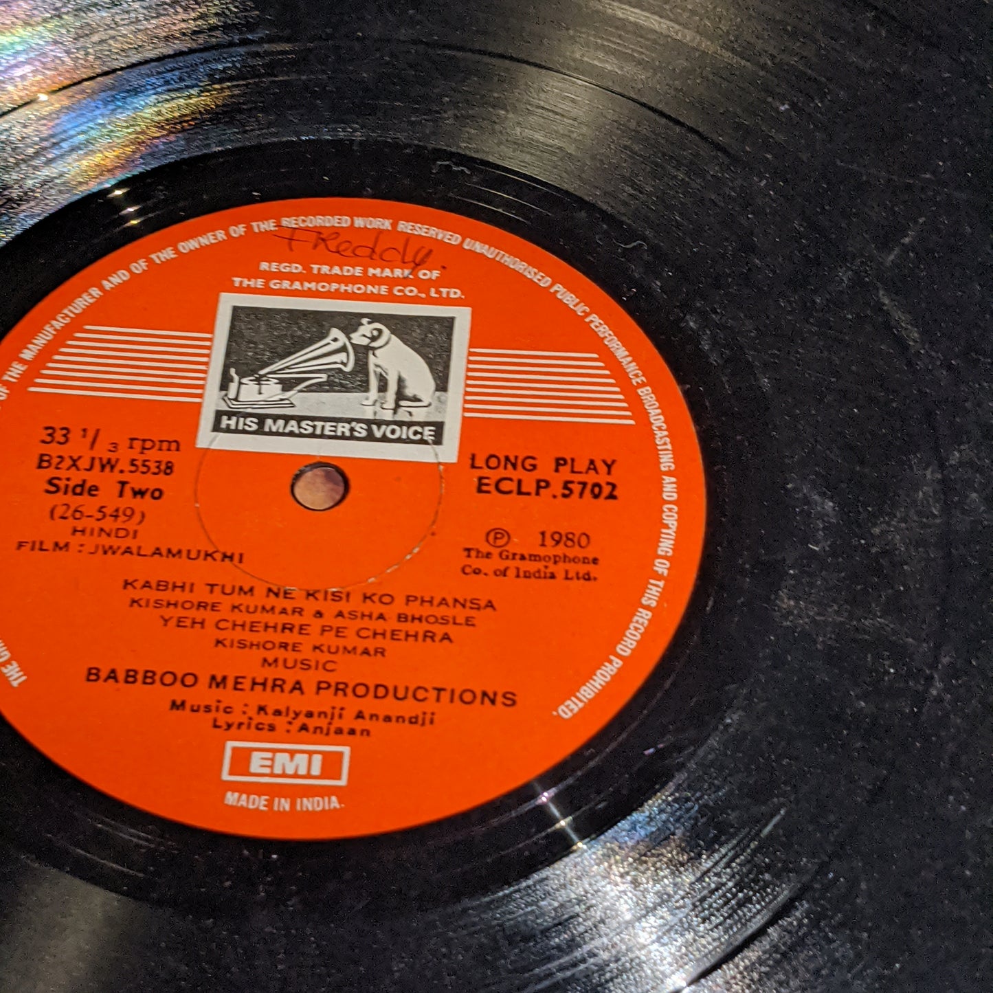 Jwalamukhi - Kalyanji Anandji gatefold in ok condition