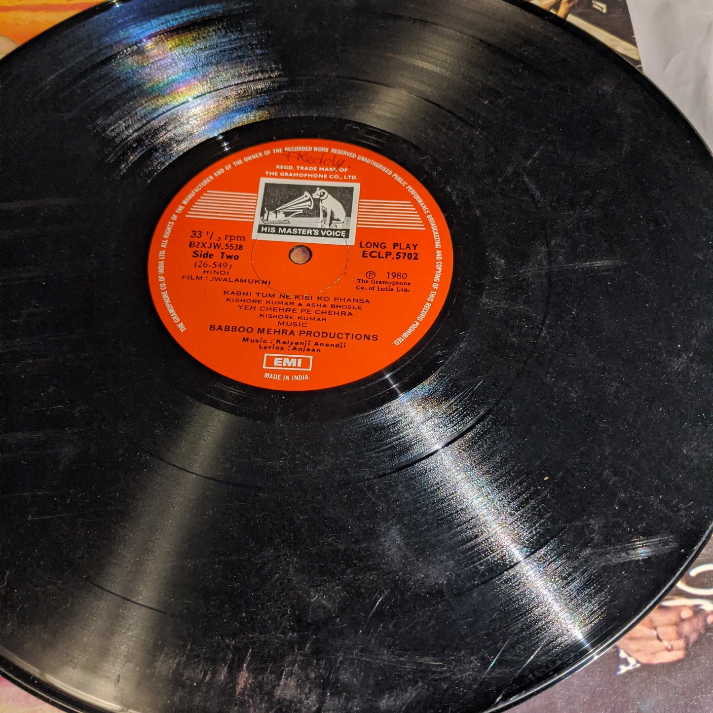 Jwalamukhi - Kalyanji Anandji gatefold in ok condition