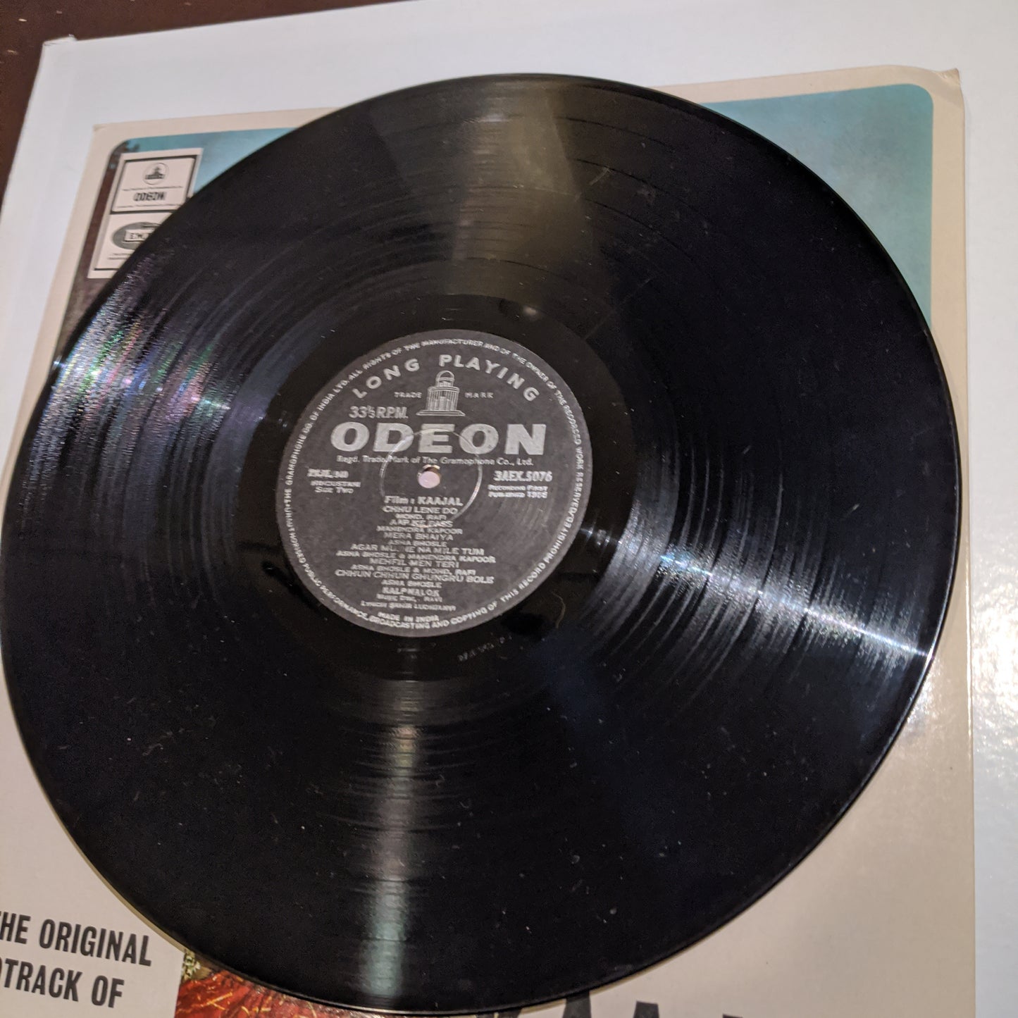 KAAJAL - music by RAVI in ODEON Excellent. Close to Near Mint Condition