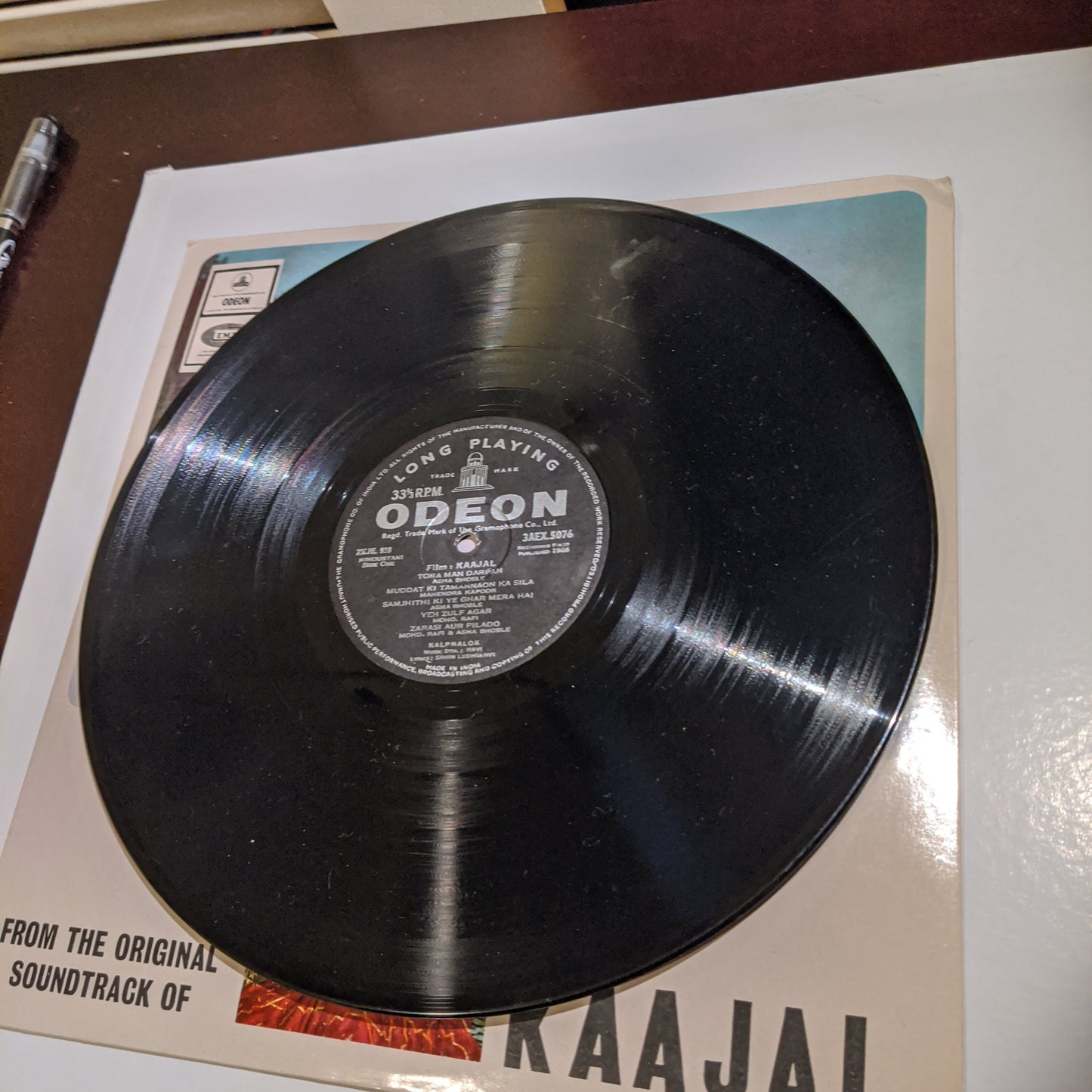 KAAJAL - music by RAVI in ODEON Excellent. Close to Near Mint Condition