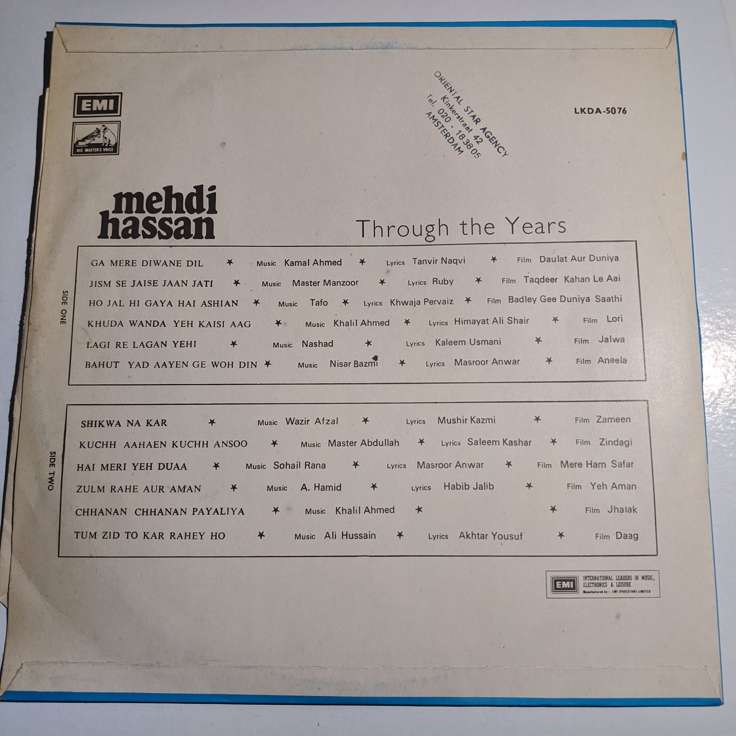 Mehdi Hassan - Through the years in near mint