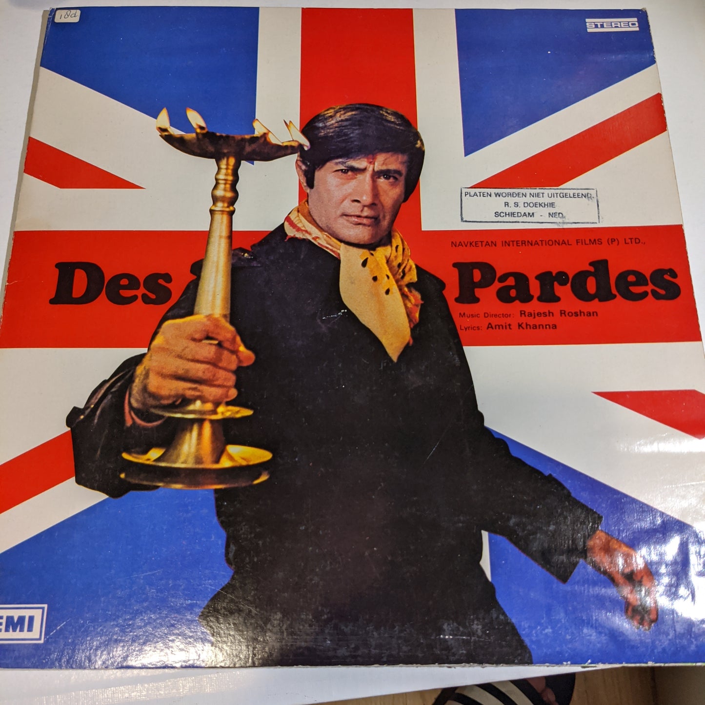 Des Pardes - by Rajesh Roshan in Excellent Stereo gatefold