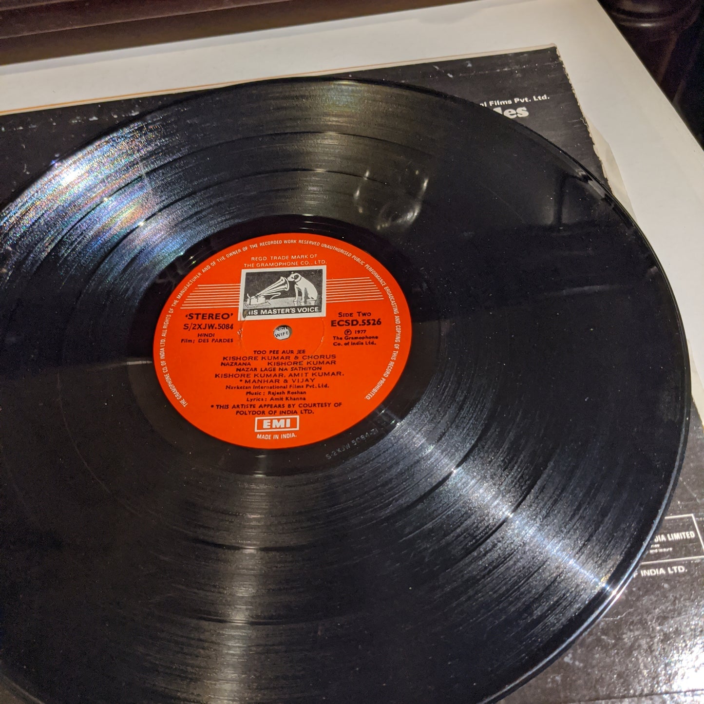 Des Pardes - by Rajesh Roshan in Excellent Stereo gatefold