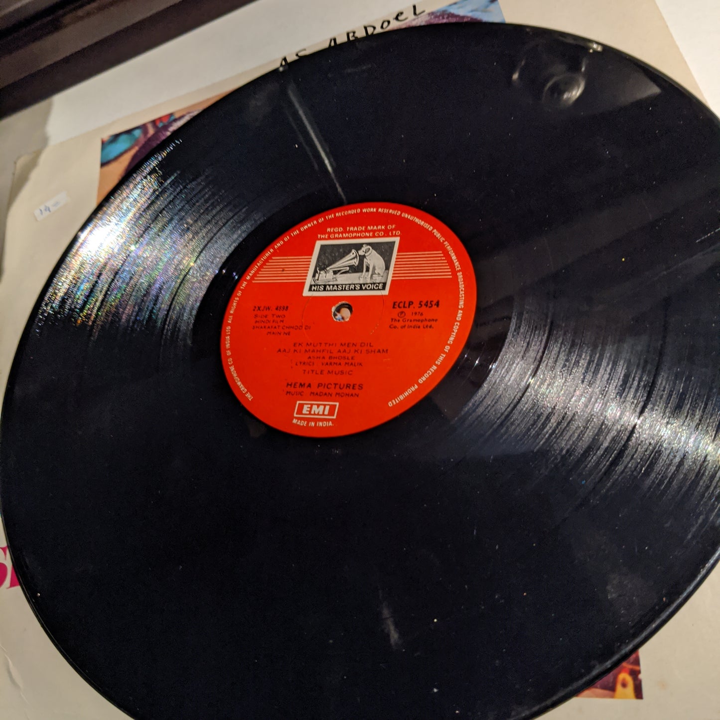 Sharafat Chod Di Main Ne - Madan Mohan in Excellent Condition - Heavy pressing