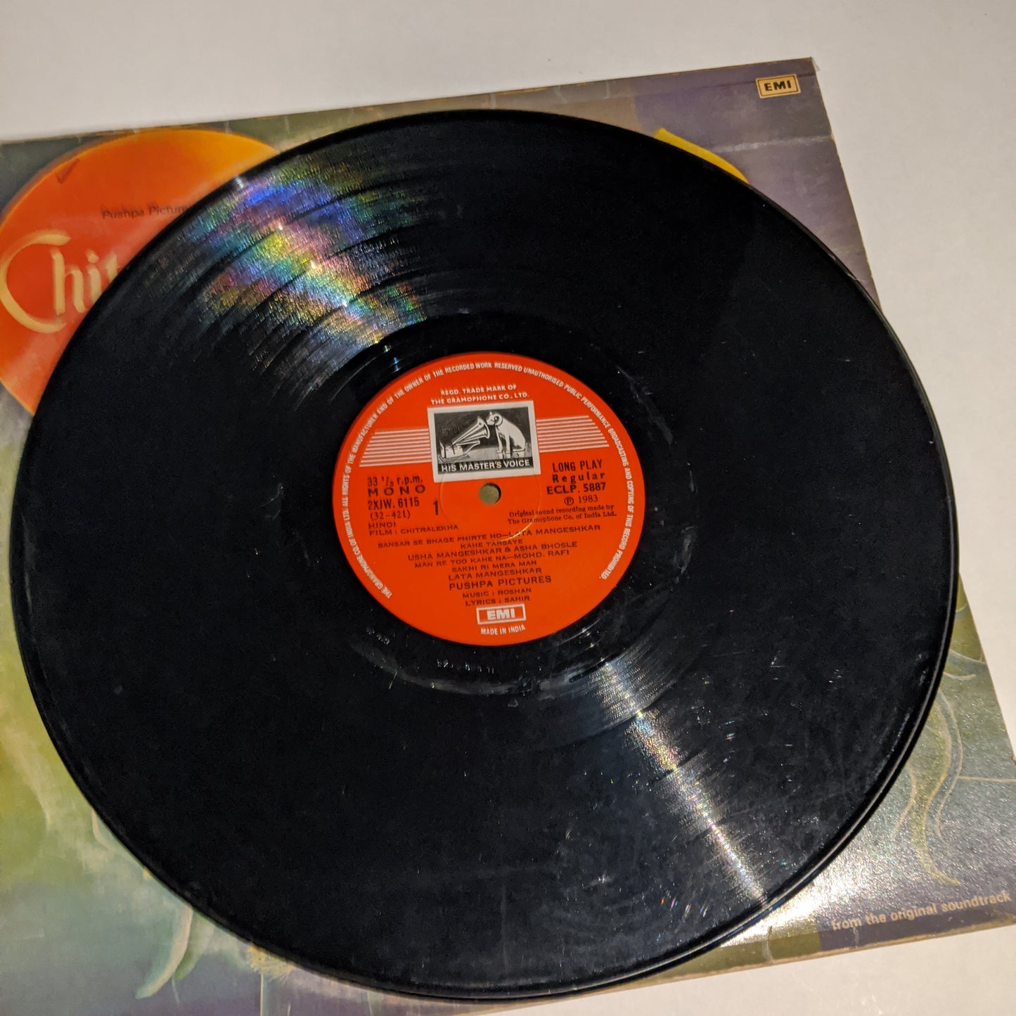 Chitralekha - Roshan Superhit classic in VG condition