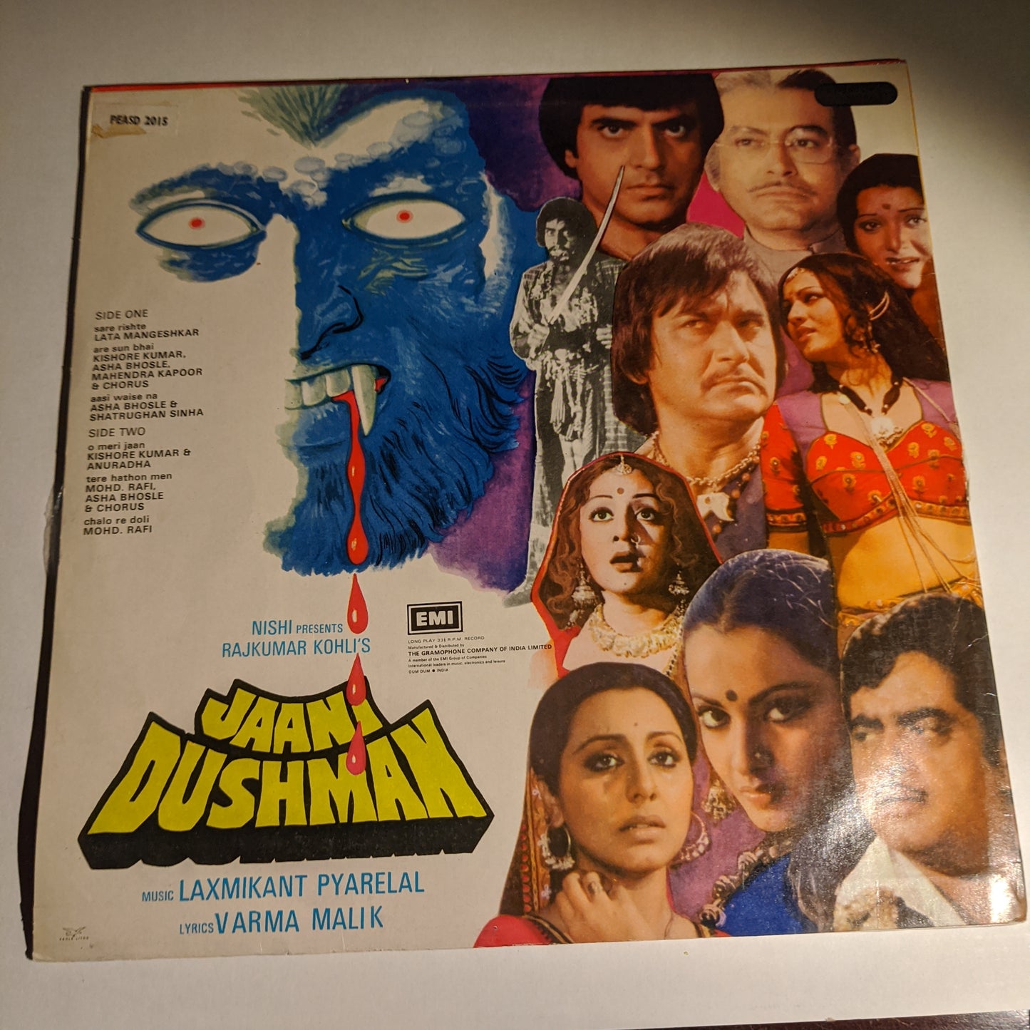 Jaani Dushman - laxmikant Pyarelal Sterephonic in Near Mint