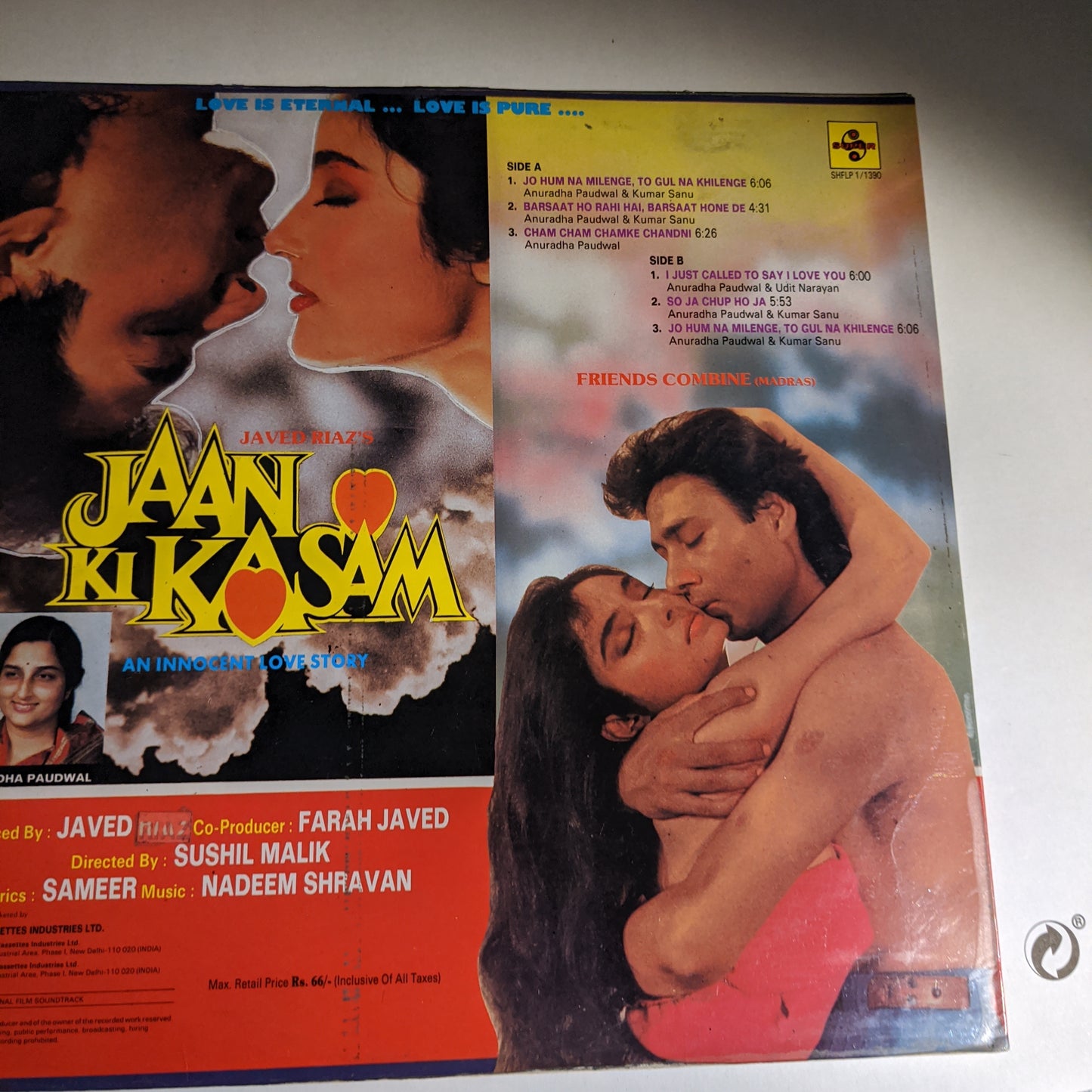 Jaan Ki kasam - Nadeem shravan superhit in excellent condition