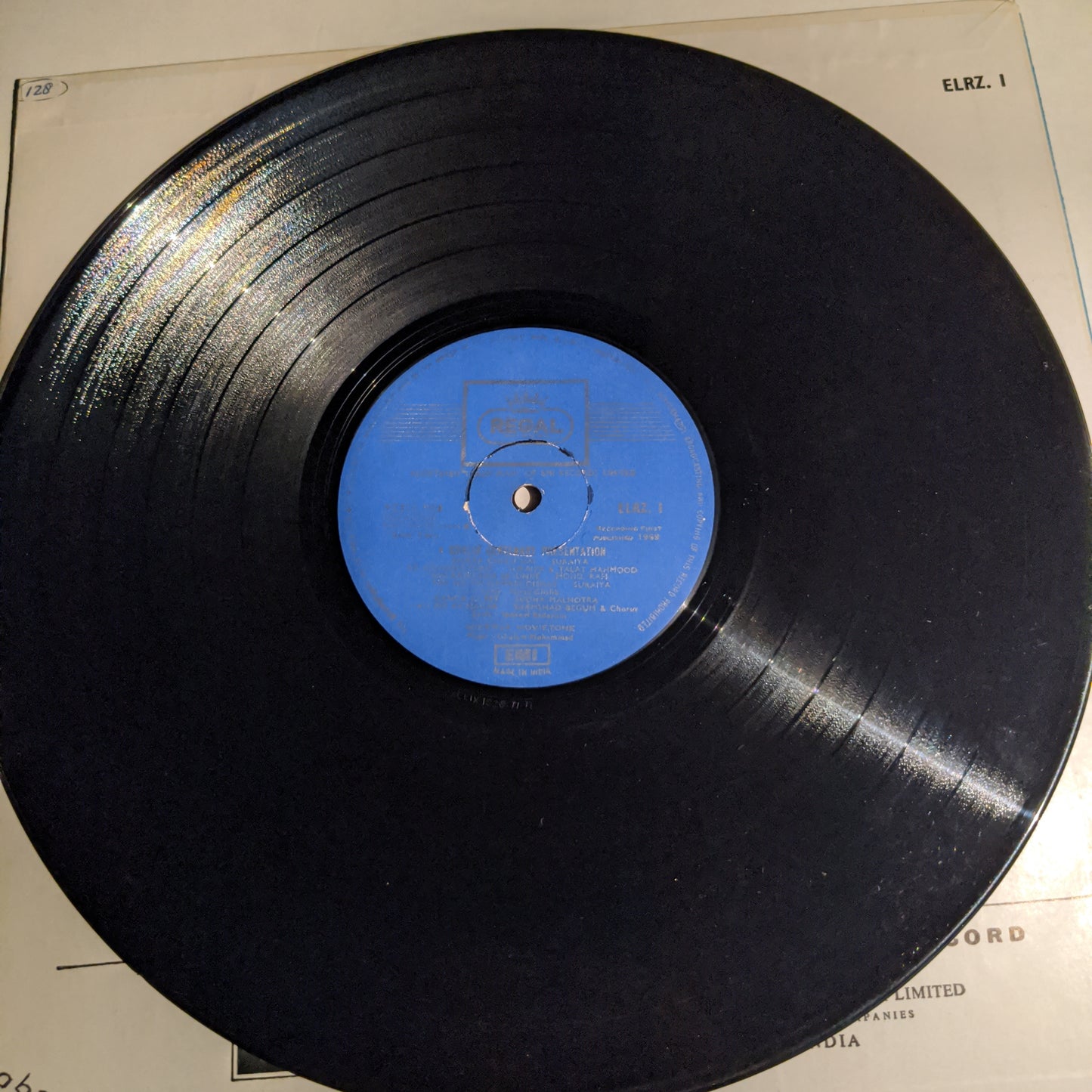 Mirza Ghalib - Superhit album by Ghulam Mohamed - in VG+ condition
