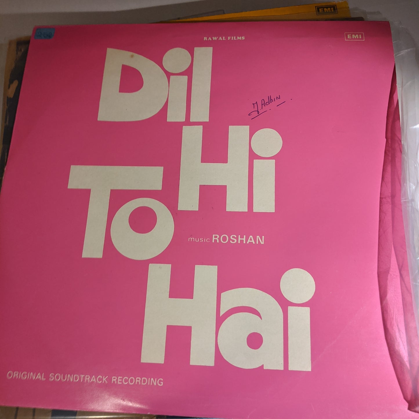 Dil Hi To Hai - Roshan eterrnal classics EX to NM - Laga Chunari me daag