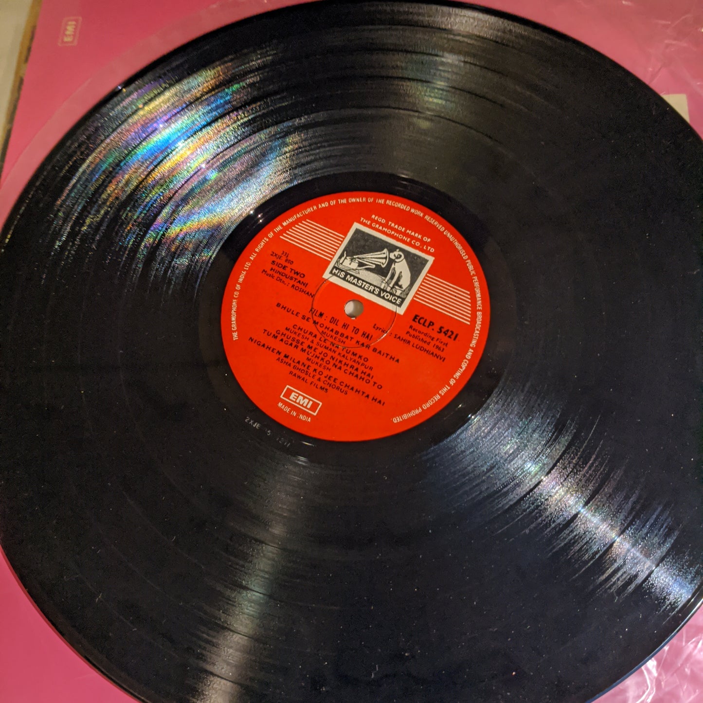 Dil Hi To Hai - Roshan eterrnal classics EX to NM - Laga Chunari me daag