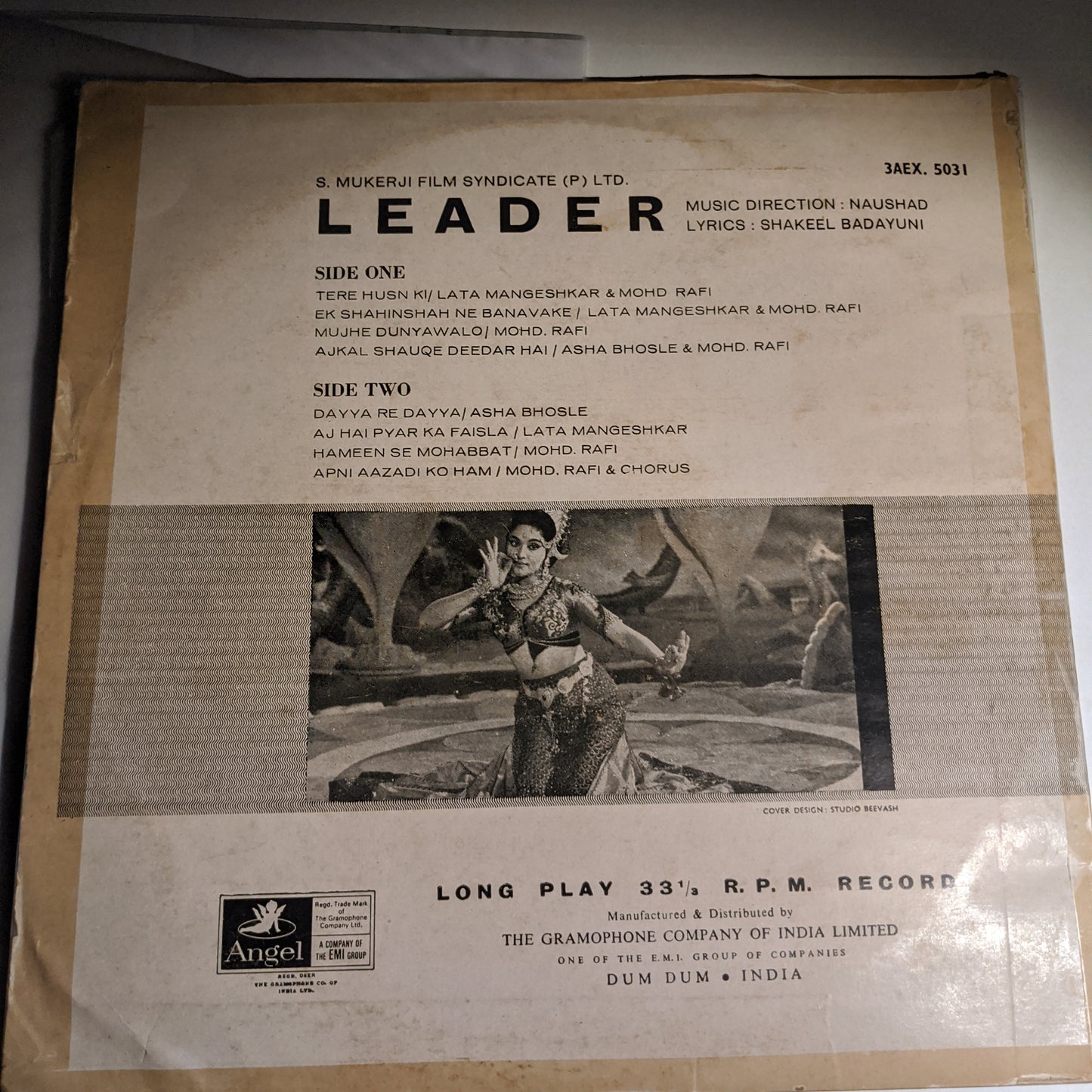 Leader - Naushad classic - in VG+