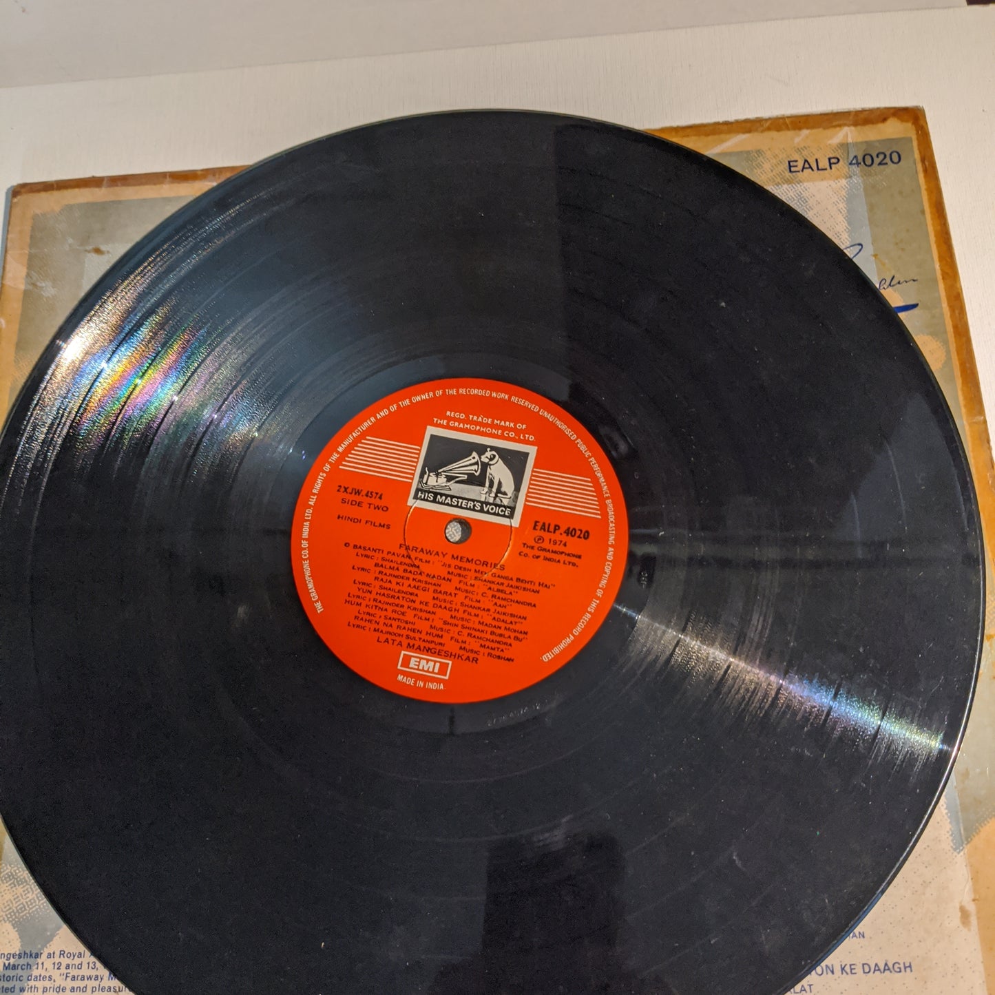 Lata Mangeshkar FARAWAY MEMORIES original VG