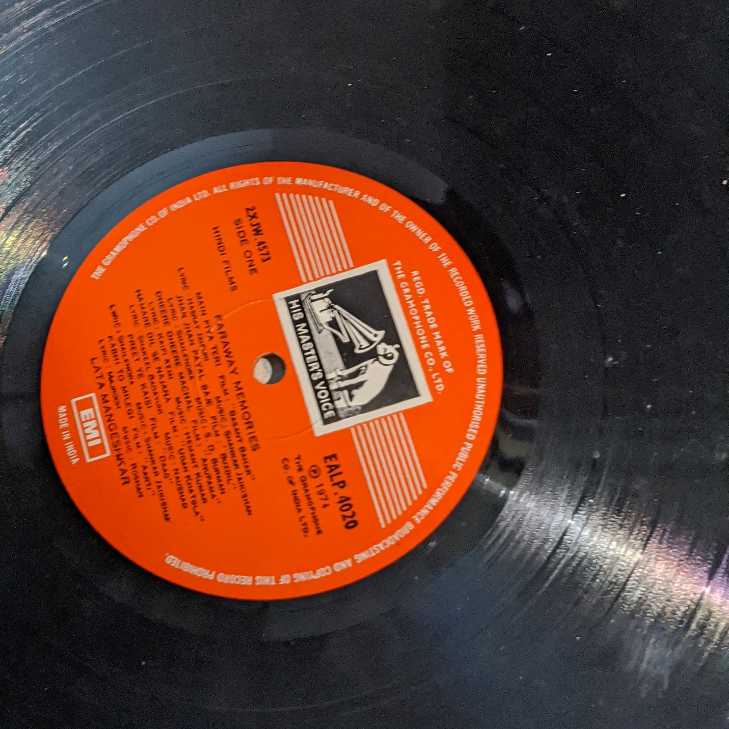 Lata Mangeshkar FARAWAY MEMORIES original VG