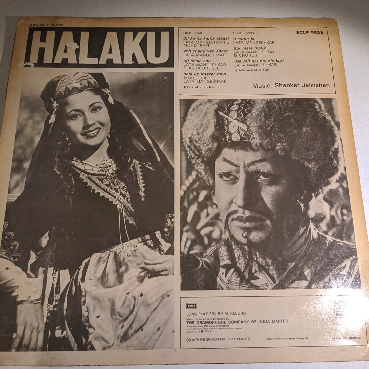 HalaKu - Music by Shankar Jaikishan superhit songs in unplayed mint condition
