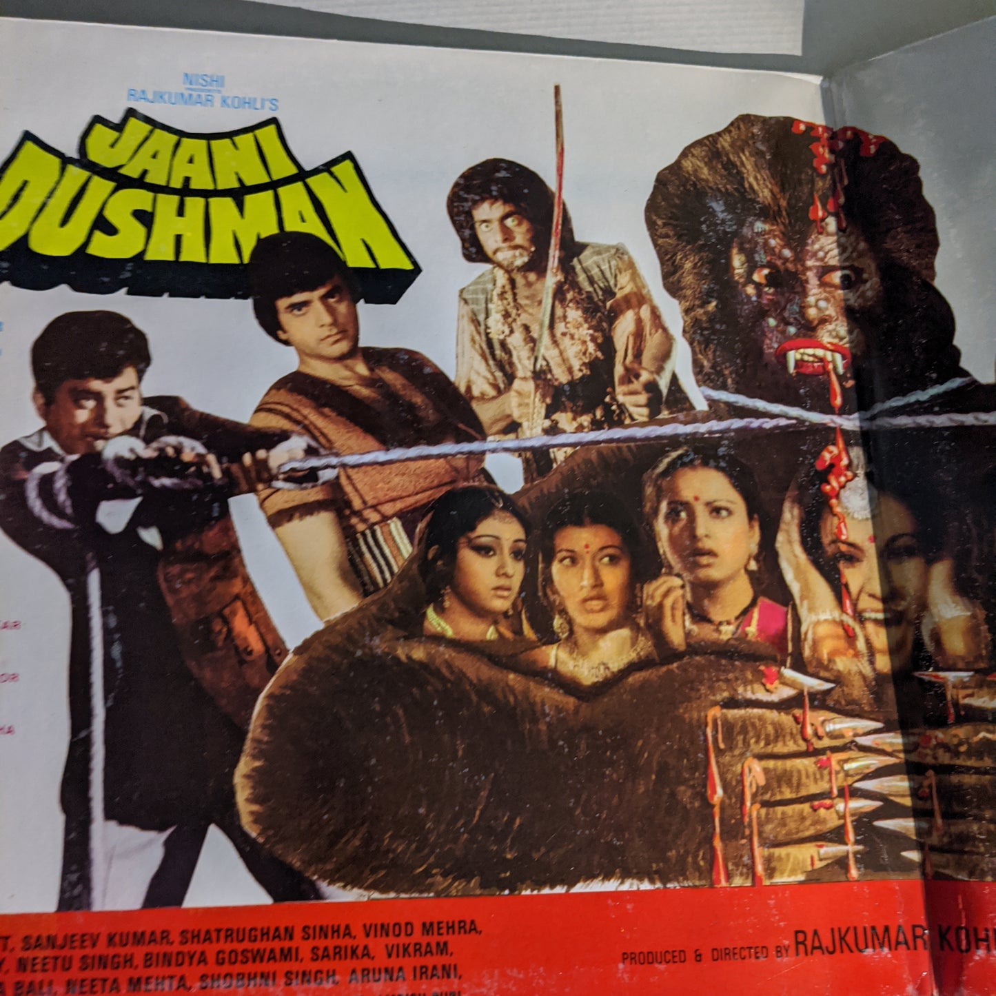 Jaani Dushman - Blue colored LP - Supreme Stereo In VG+