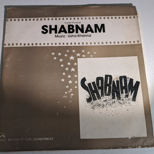 Shabnam - Usha Khanna and Rafi superhit - RARE in Near Mint