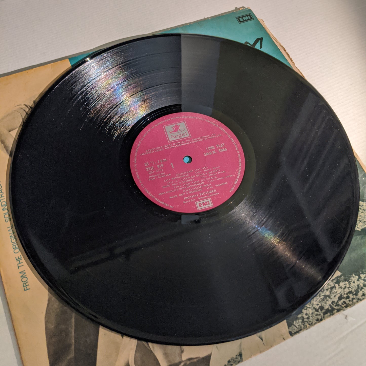 Gumnaam - shankar Jaikishan - Angel 2nd - in VG+