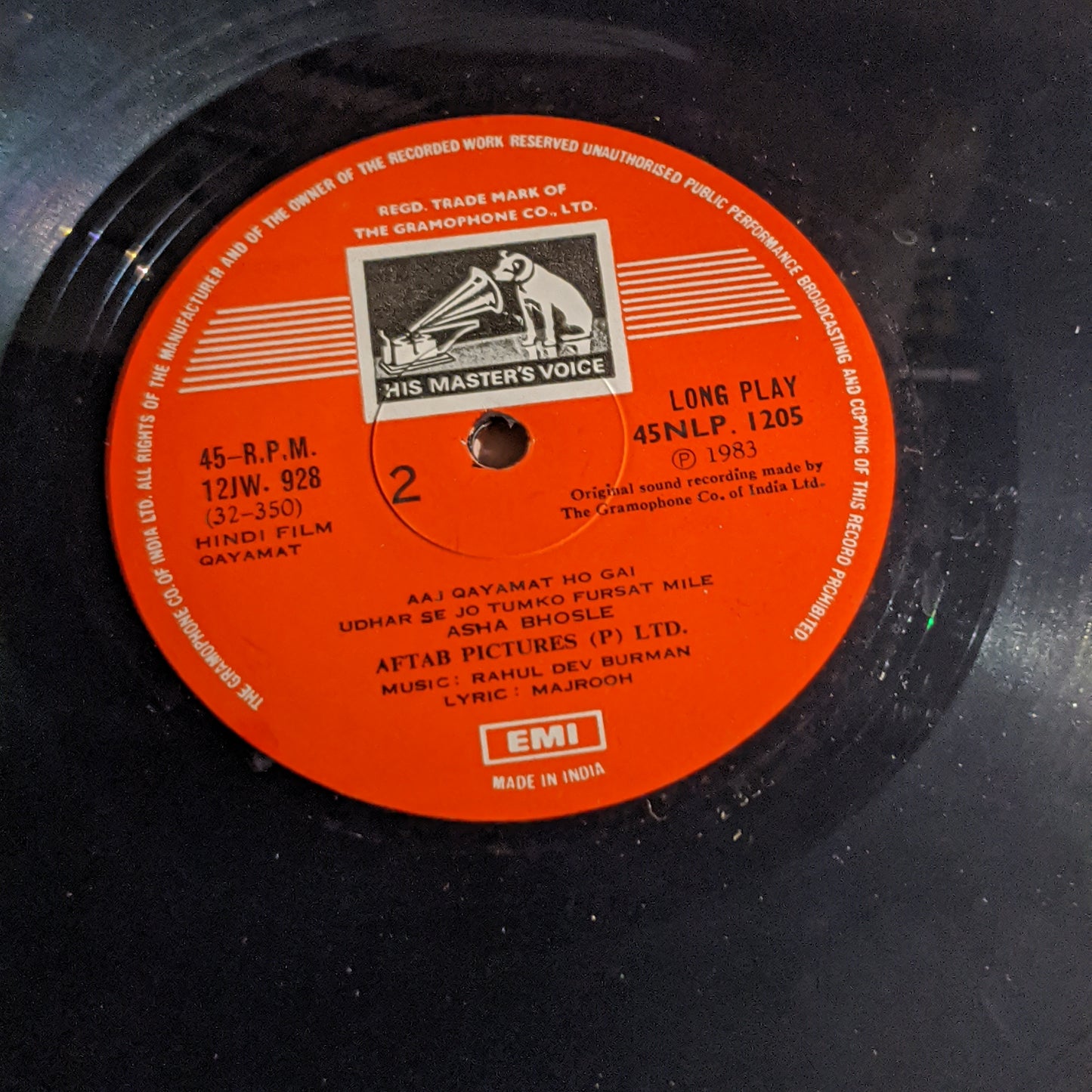 Qayamat - Rare R D Burman superhit in near mint condition