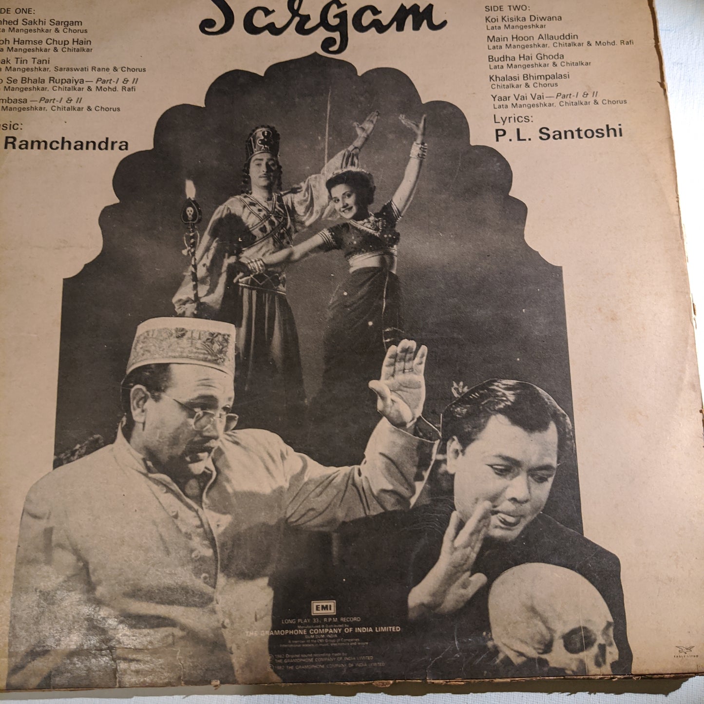 Sargam - C Ramchandra classic superhit in Near Mint condition