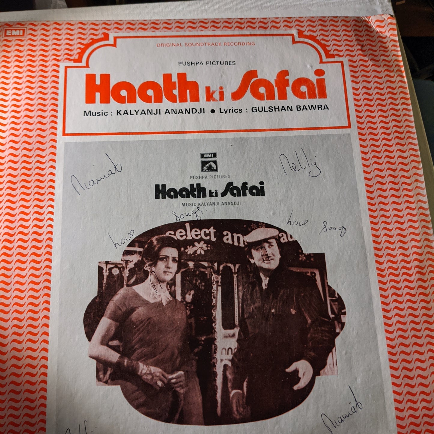 HAATH KI SAFAI - KALYANJi ANANDJI -PSYCH FUNK in excellent